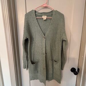 Jessica Simpson Sage Green Cardigan